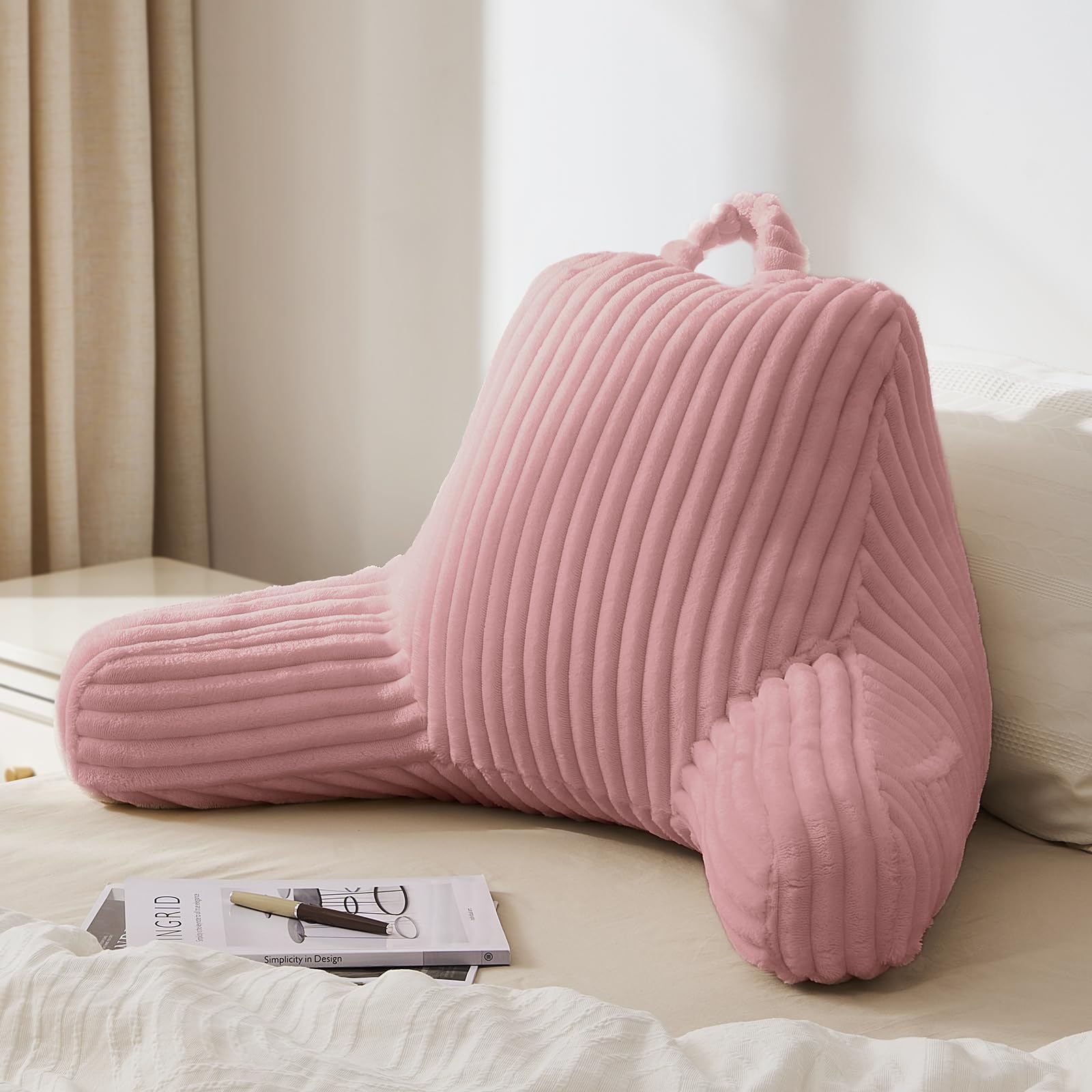 Amazon.com: Blissful Diary Reading Pillow for Bed, Backrest Pillow